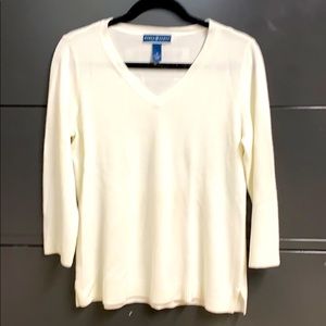 Karen scott super soft vneck sweater small